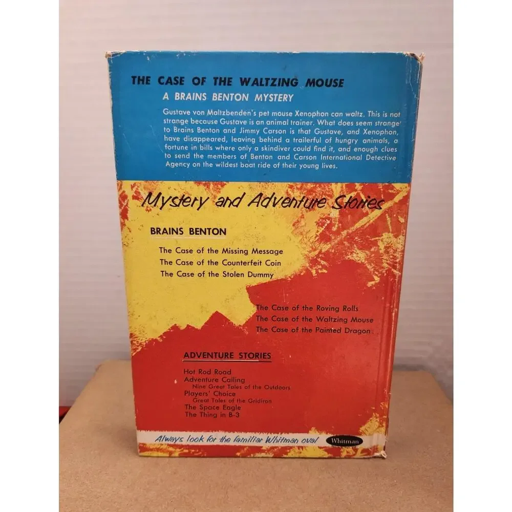 The Case of the Waltzing Mouse  Benton Mystery #5 George Wyatt Whitman '61